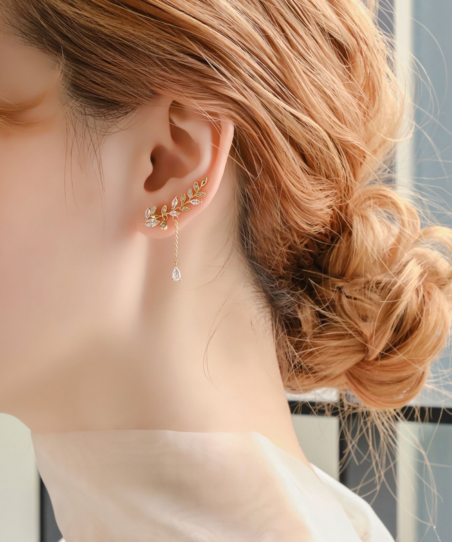 Phoebe「2wayエレガントガーデンピアス&イヤリング」|ピアス|