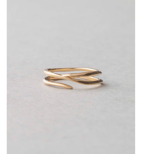 ete「[レイヤード] K18YG リング」|リング|イエローゴールド