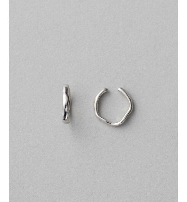 ete「フープイヤリング」|イヤリング|プラチナム