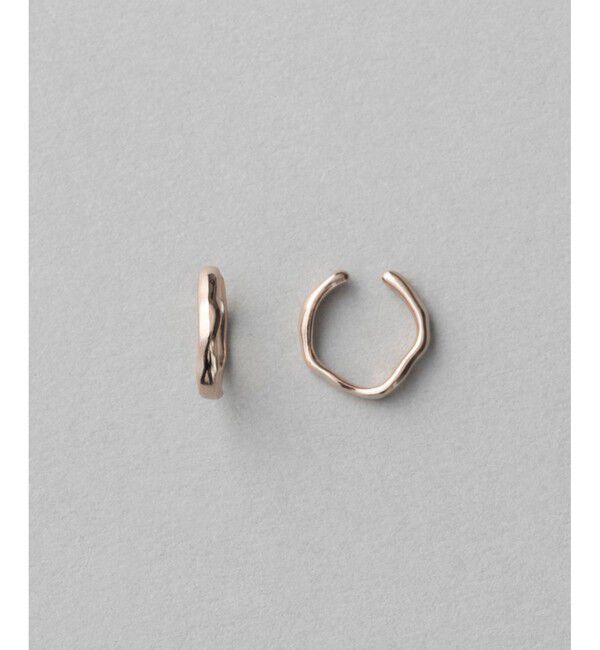 ete「フープイヤリング」|イヤリング|ピンクゴールド