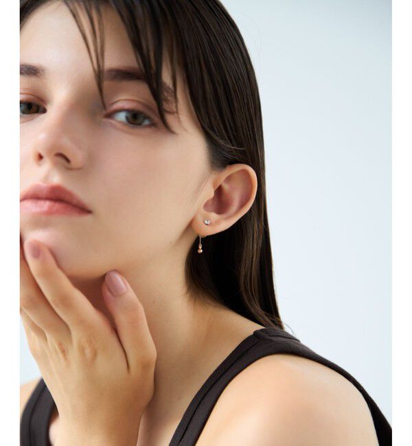 ete「[オーナメントピアス] パール/ビジュー」|ピアス|