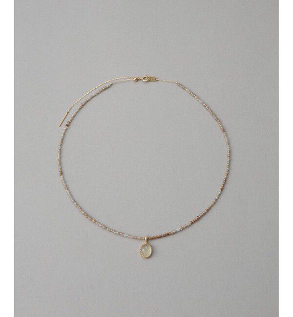 ete「[マイプレシャス] K10YG レモンクォーツ ネックレス」|ネックレス|