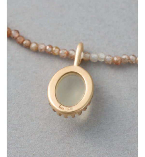 ete「[マイプレシャス] K10YG レモンクォーツ ネックレス」|ネックレス|