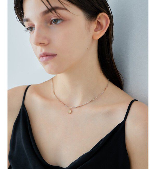 ete「[マイプレシャス] K10YG レモンクォーツ ネックレス」|ネックレス|