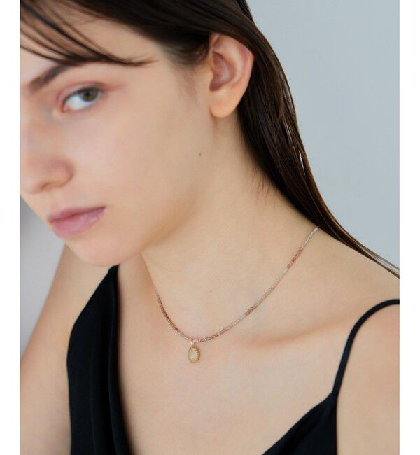 ete「[マイプレシャス] K10YG レモンクォーツ ネックレス」|ネックレス|