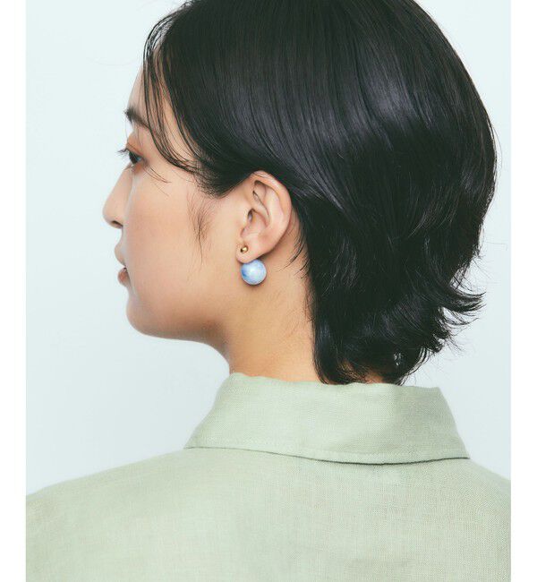 Jouete「マーブル キャッチ」|ピアス|