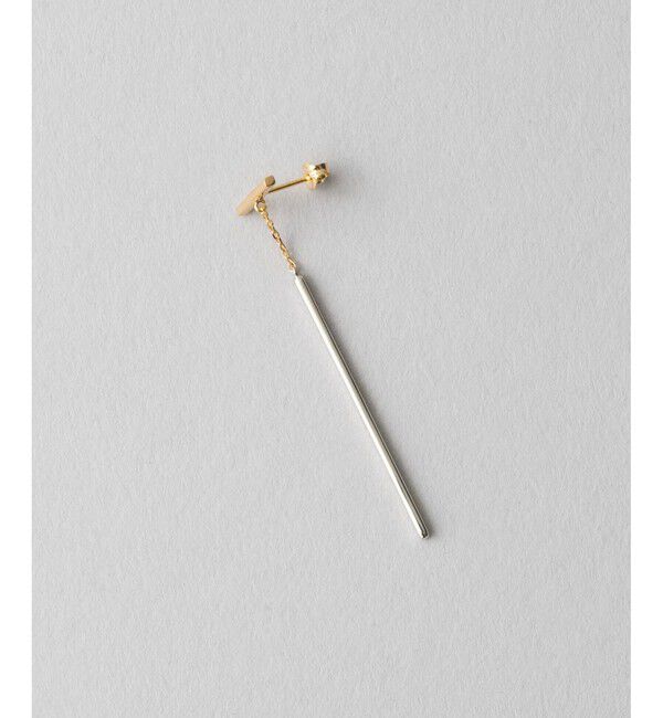 Jouete「ピアス バー コンビカラー」|ピアス|