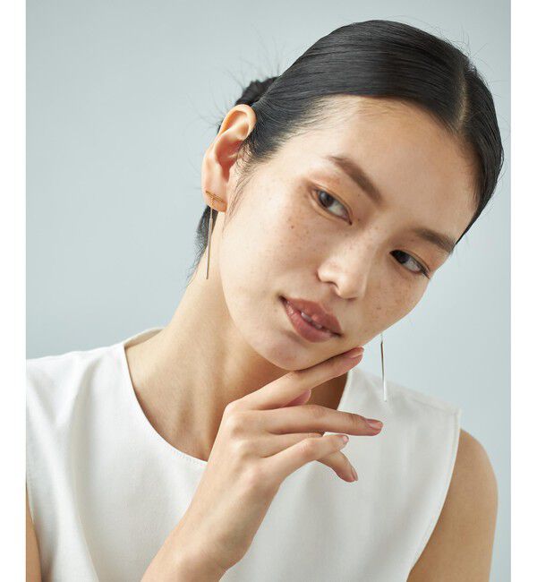 Jouete「ピアス バー コンビカラー」|ピアス|