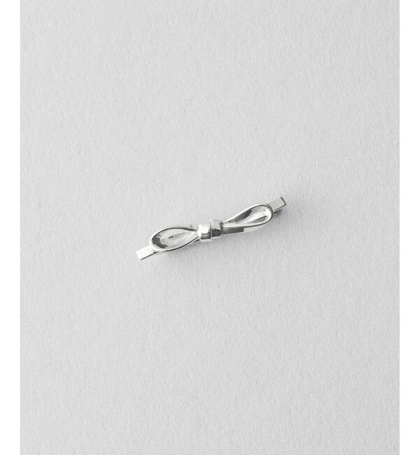 Jouete「イヤークリップ リボン」|イヤーカフ|シルバー