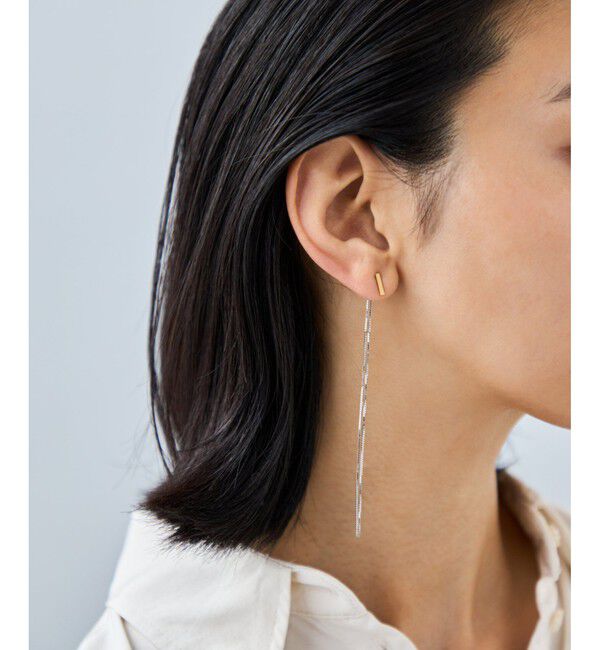 Jouete「ピアス ロングチェーン」|ピアス|