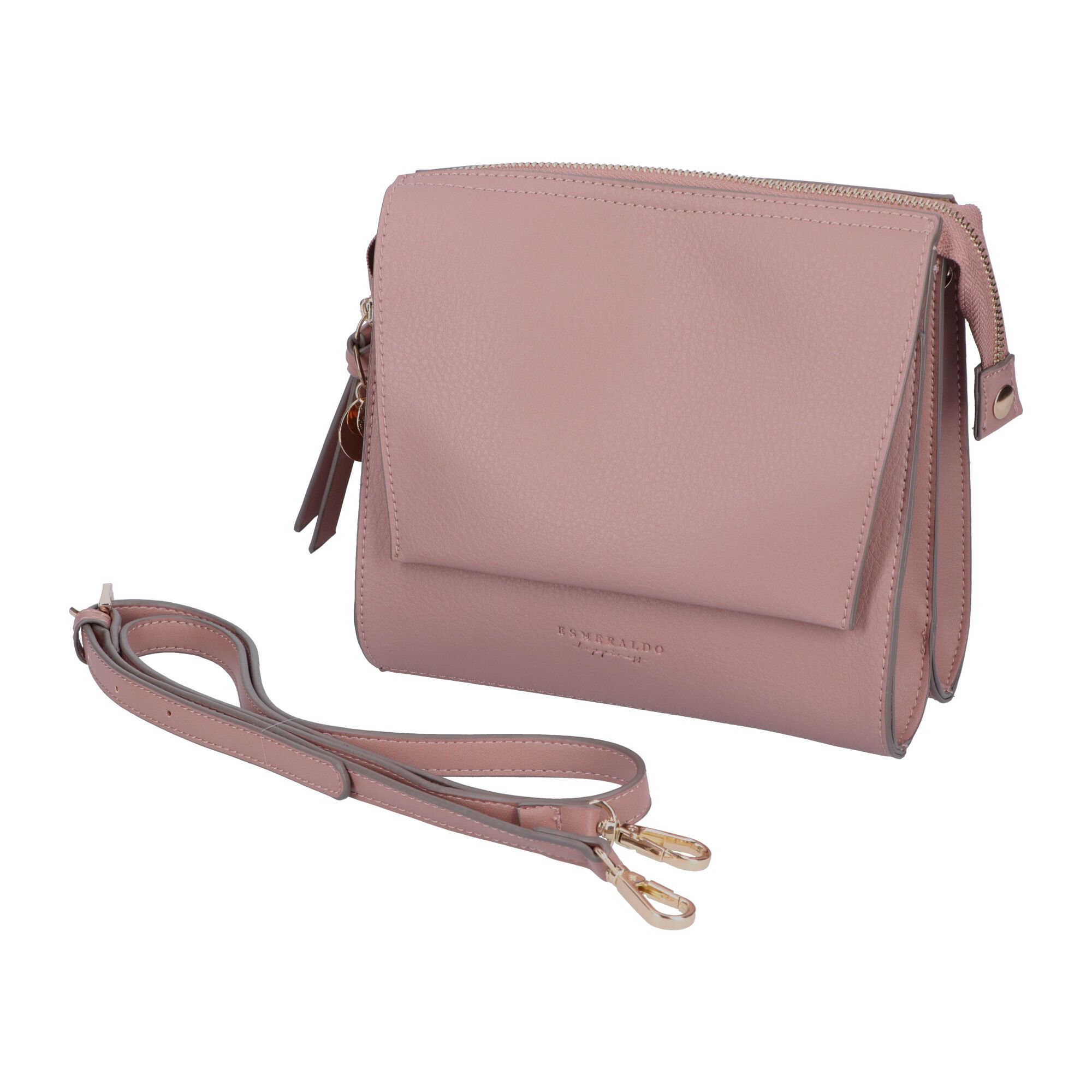  「スムース・フラップ　ショルダー／ＥＳＭＥＲＡＬＤＯ　ｈａｐｐｉｎｅｓｓ」|ショルダー・メッセンジャー|