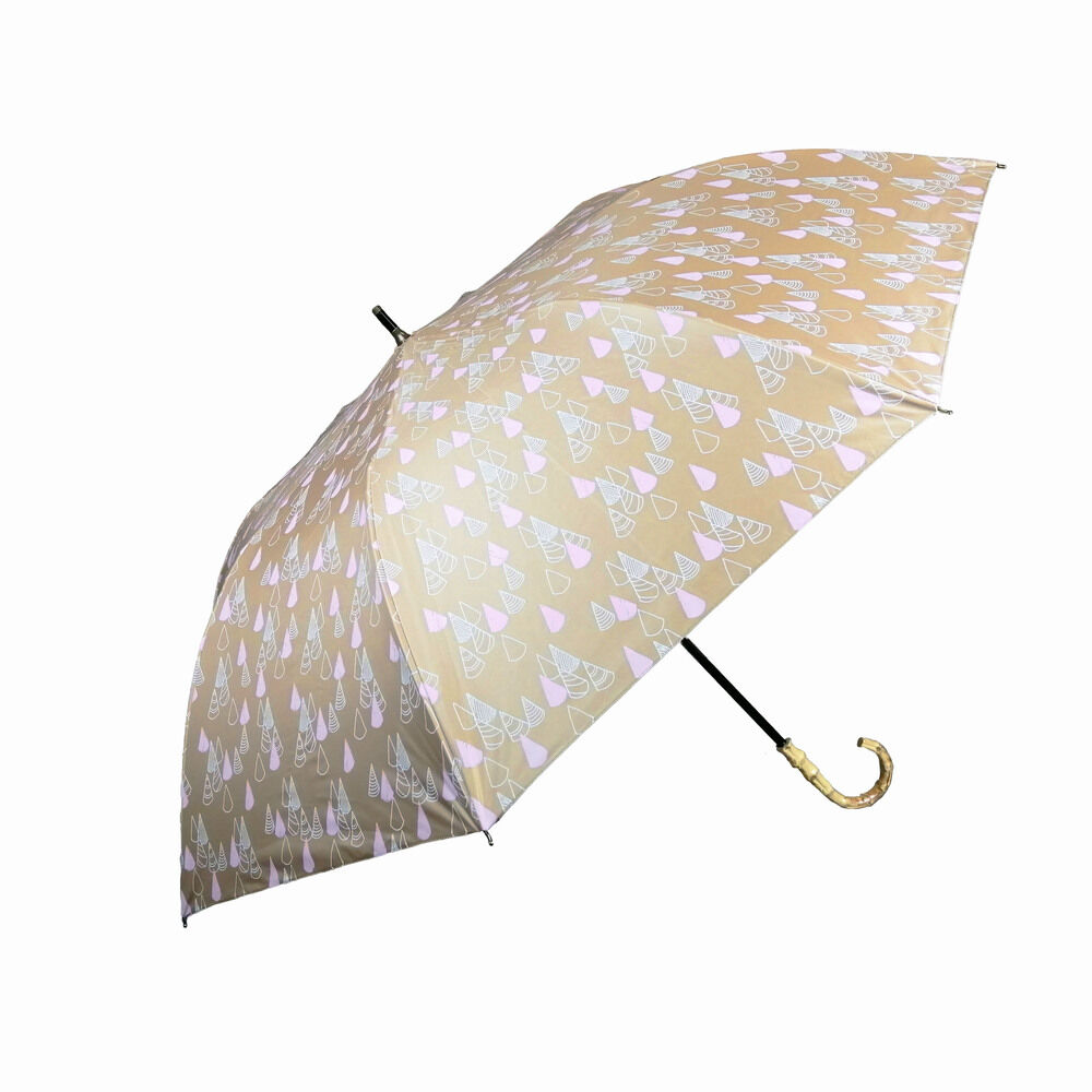 BACKYARD FAMILY「日傘 折りたたみ 遮光 晴雨兼用 軽量 通販 HYGGE ヒュッゲ ショートワイド 55cm」|傘|ベージュ1