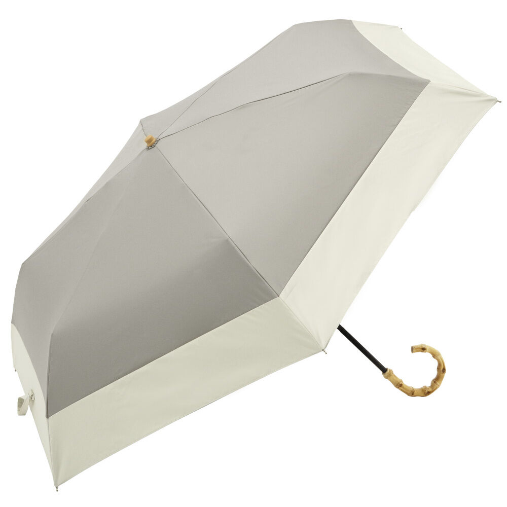 BACKYARD FAMILY「ビコーズ 傘 because 通販 折りたたみ傘 日傘 遮光 晴雨兼用傘 折り畳み傘 晴雨兼用」|傘|グレー1