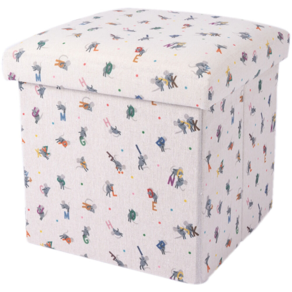 BACKYARD FAMILY「折りたたみ 収納 スツール 通販 収納ボックス 座れる 折りたたみスツール 折りたたみ収納ボックス」|その他|ホワイト2