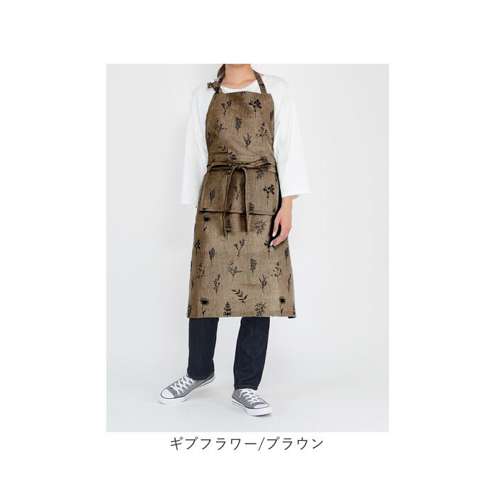 BACKYARD FAMILY「エプロン おしゃれ 大人 通販 カフェエプロン ロングエプロン ワークエプロン S+」|その他|
