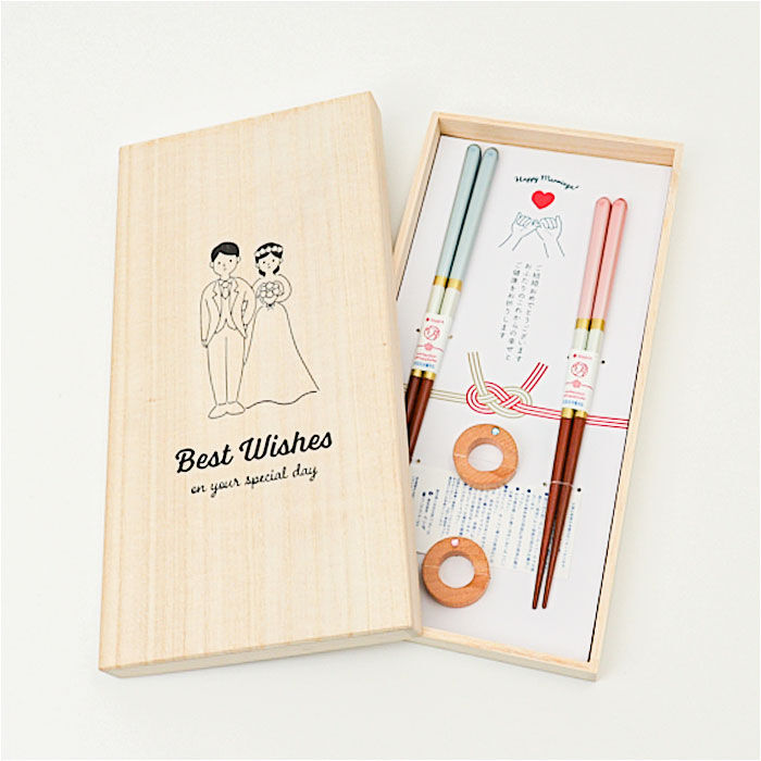 BACKYARD FAMILY「夫婦箸 おしゃれ 通販 日本製 木製 21cm 23cm 箸置き付き 天然木 オシャレ お箸 はし」|食器・キッチングッズ|