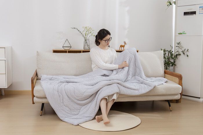 BACKYARD FAMILY「肌掛け布団 洗える 通販 レーヨンケット シャーリングふとん 肌布団 掛布団 シングル布団」|その他|