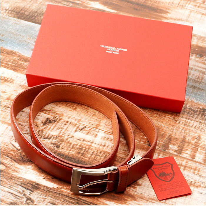 BACKYARD FAMILY「栃木レザー ベルト ビジネス 通販 日本製 サマーオイル ビジネスベルト メンズビジネスベルト」|ベルト|