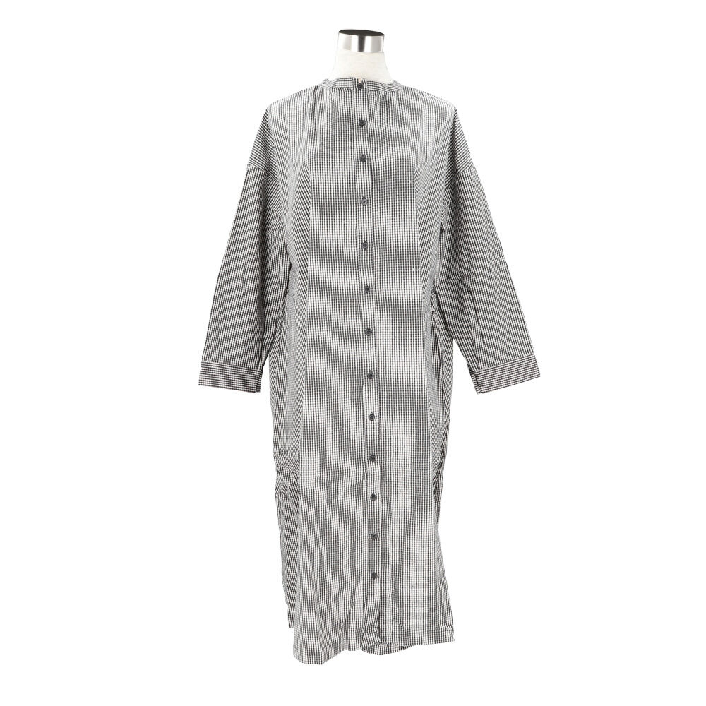 BACKYARD FAMILY「DGY ディージーワイ チェックワンピース 2WAY レディース 通販 ワンピース チェックワンピ」|ワンピース|グレー2