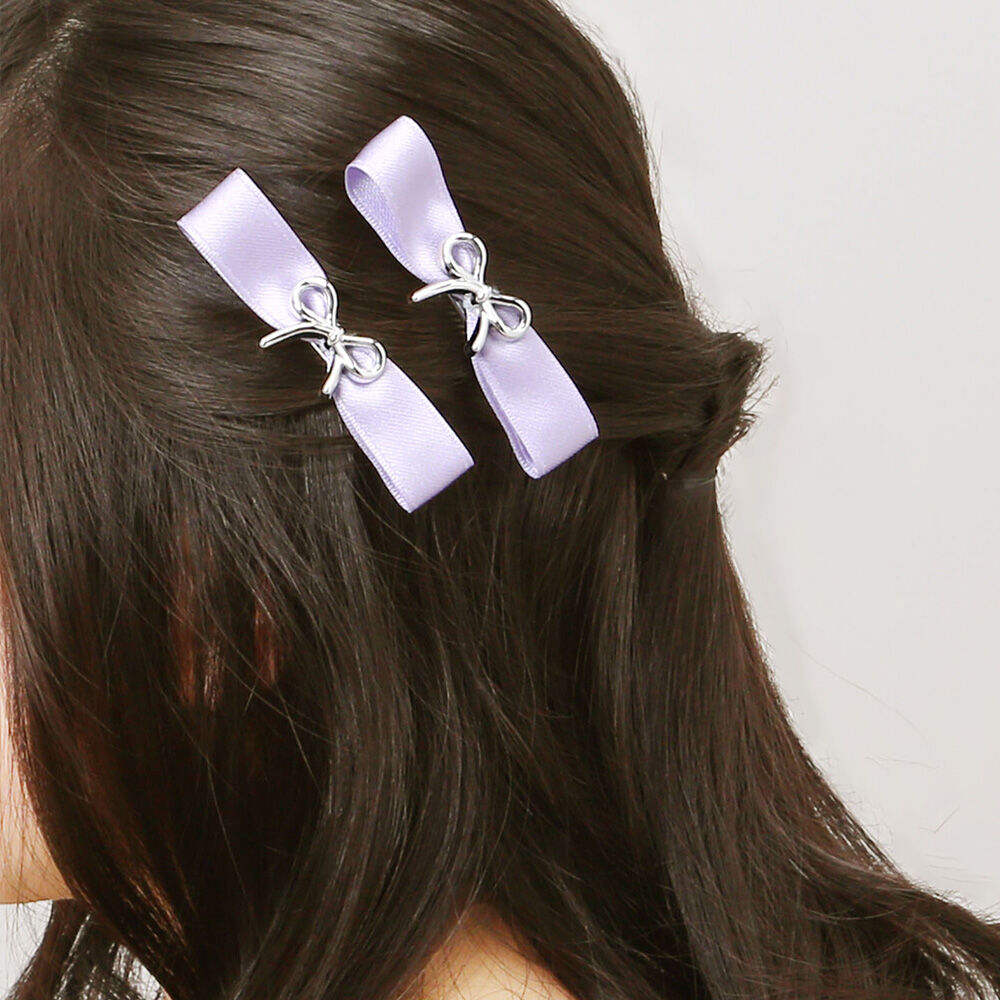 BACKYARD FAMILY「RORA ヘアクリップ 通販 ローラ アリス ヘアークリップ ヘアアクセサリー 髪飾り キッズ」|その他|パープル1