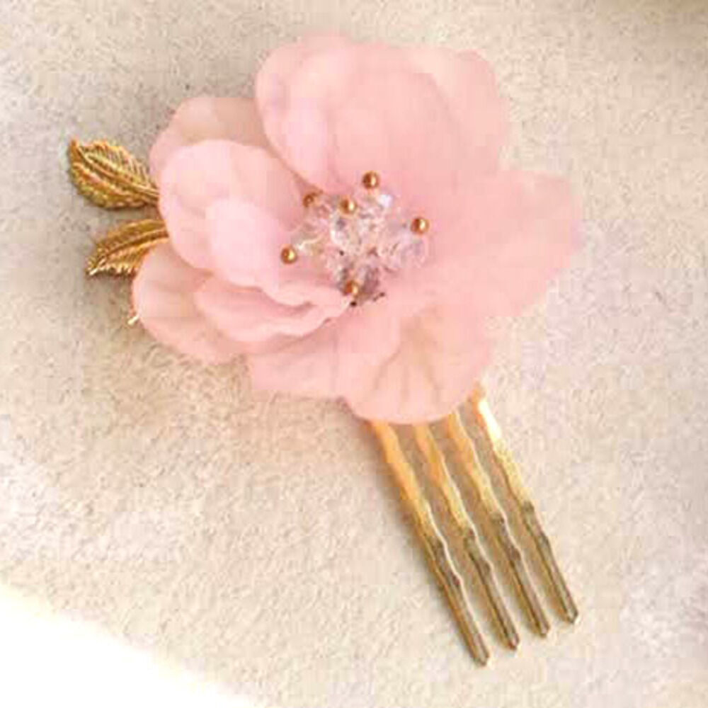 BACKYARD FAMILY「ヘアコーム アクセサリー 通販 髪留め コーム ヘアピン 髪飾り 子供 子ども こども キッズ」|その他|ピンク1