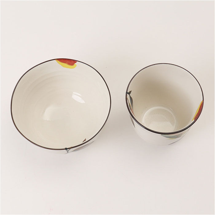 BACKYARD FAMILY「美濃焼 茶碗 湯呑 箸 セット 通販 花ものがたり 和藍 日本製 和食器セット 食器 飯椀 湯呑み」|食器・キッチングッズ|