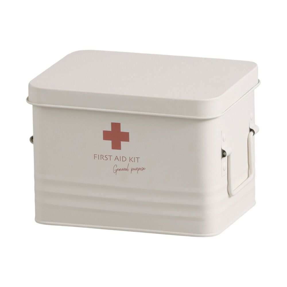 BACKYARD FAMILY「救急箱 おしゃれ 通販 救急ボックス 救急 ボックス 箱 薬箱 お薬箱 薬 収納」|その他|ホワイト1