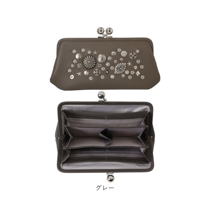 BACKYARD FAMILY「ペルケ がま口 財布 80-06-00101 通販 長財布 ロングウォレット がま口財布」|財布|