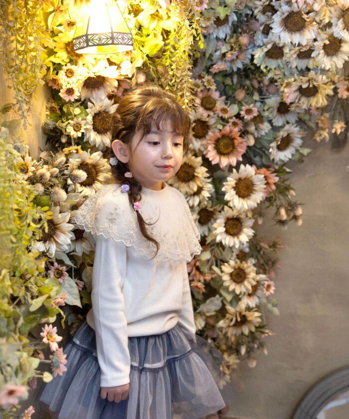 BACKYARD FAMILY「Rora ヘアクリップ キッズ 2個セット 通販 ローズメル お花 フラワー ラインストーン」|その他|