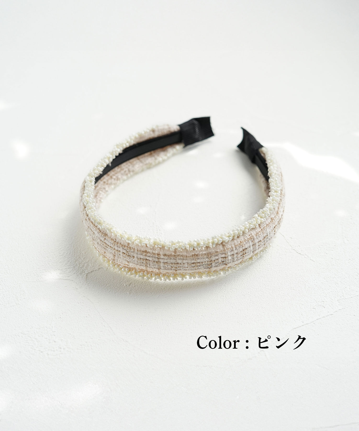 BACKYARD FAMILY「Rora カチューシャ キッズ 通販 モア ツイード 髪飾り 髪留め 髪どめ ヘアアクセサリー」|その他|