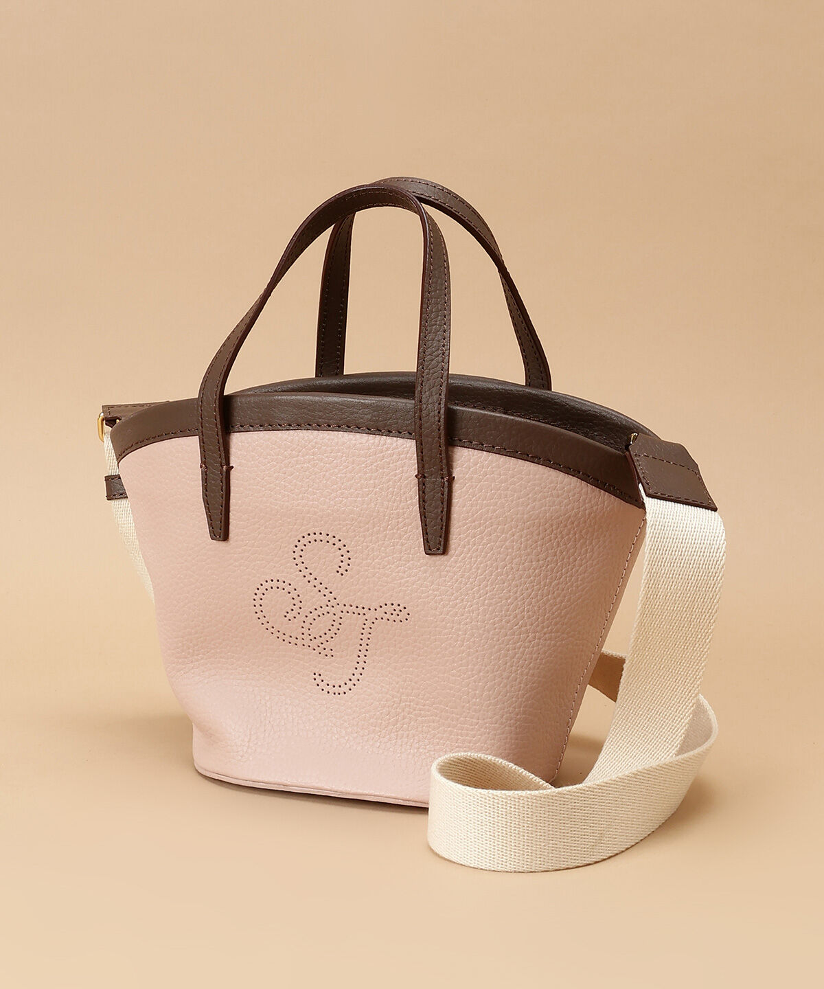 Samantha Thavasa「パンチングデザイン ミニトート」|ハンドバッグ|