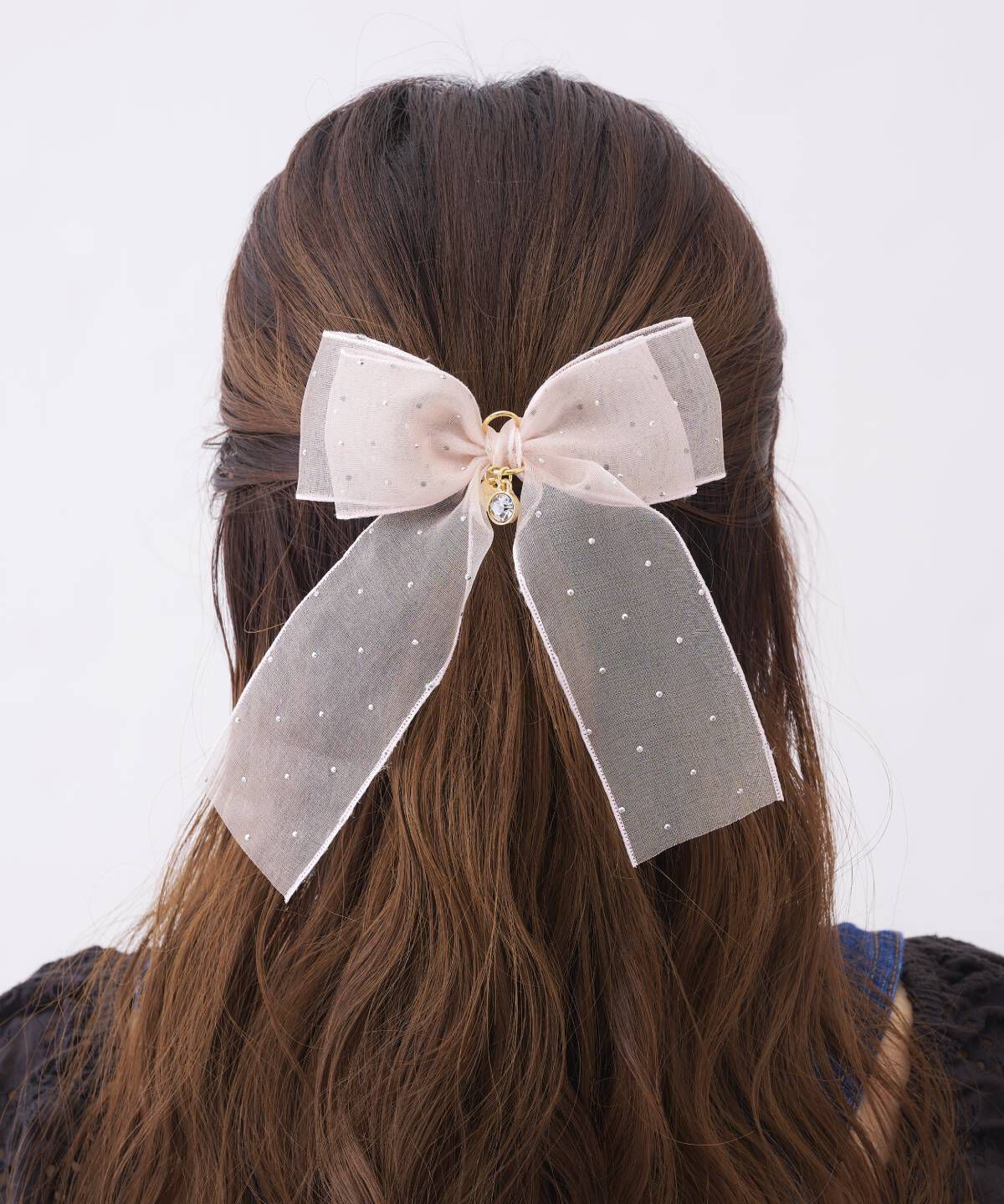 Samantha Vega「シフォンリボンバッグチャーム」|チャーム・キーホルダー|