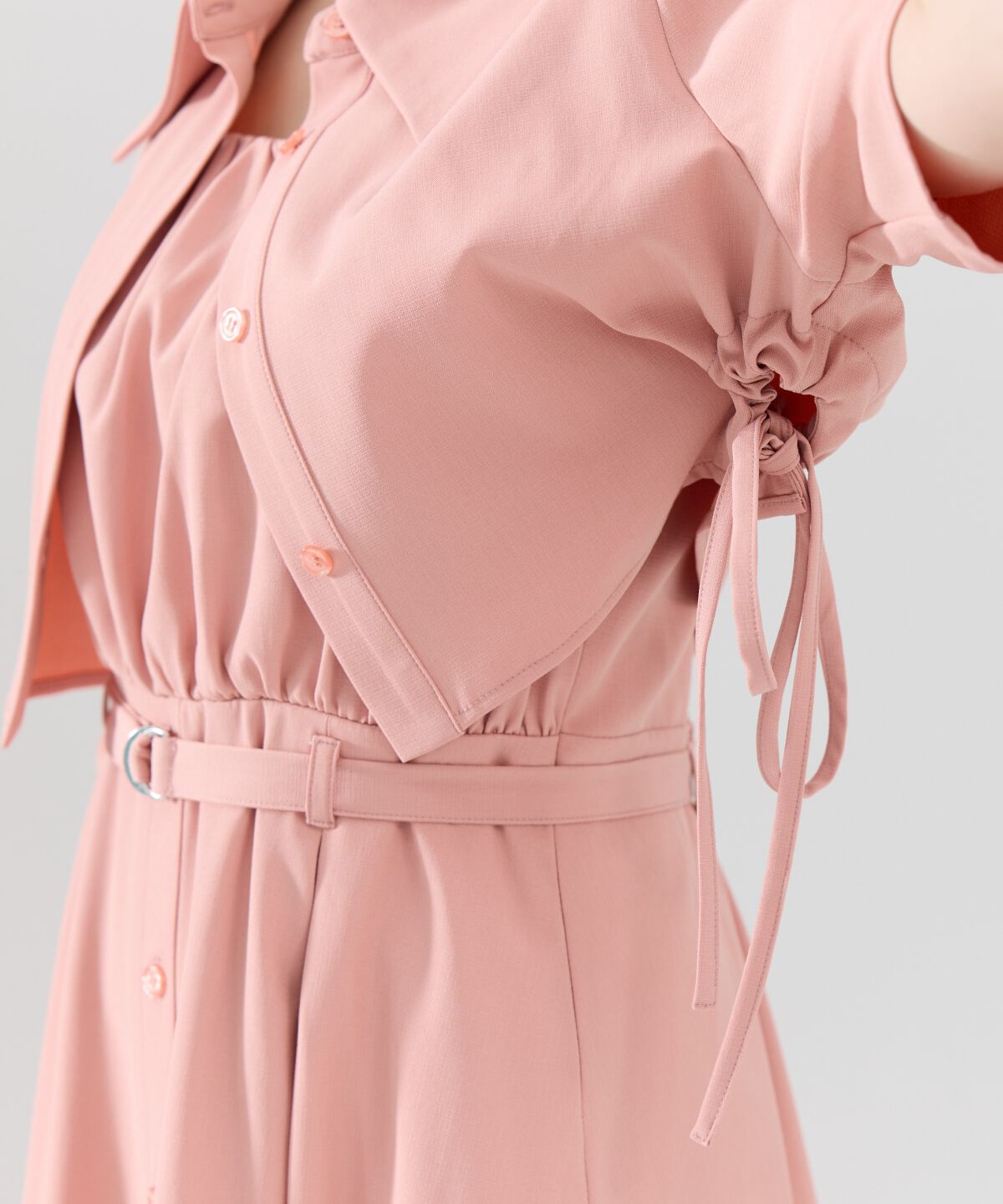 REDYAZEL「半袖シャツ＆キャミワンピースセット」|ワンピース|