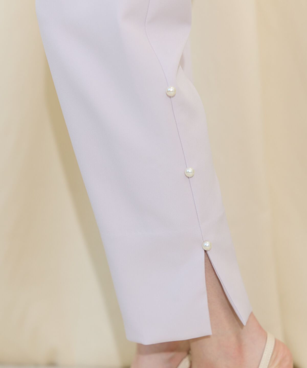 WILLSELECTION「パールデザインテーパードパンツ」|その他|
