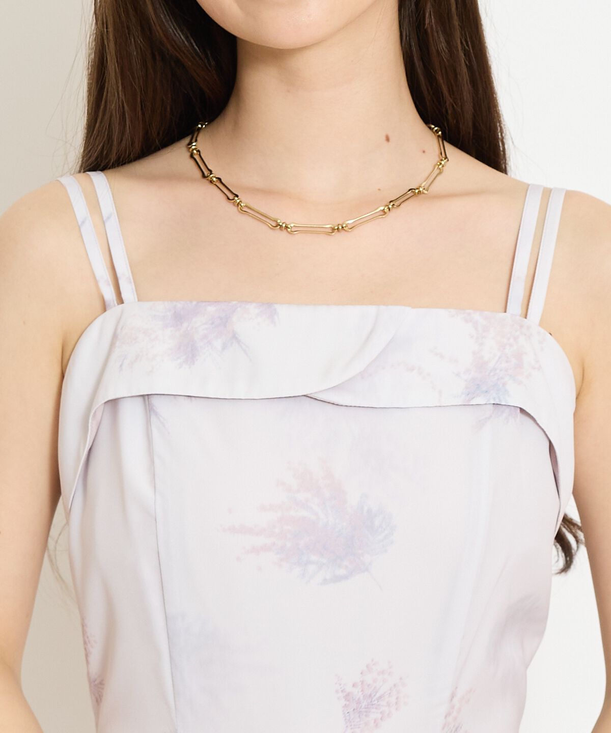 WILLSELECTION「ミモザプリントキャミワンピース」|ワンピース|