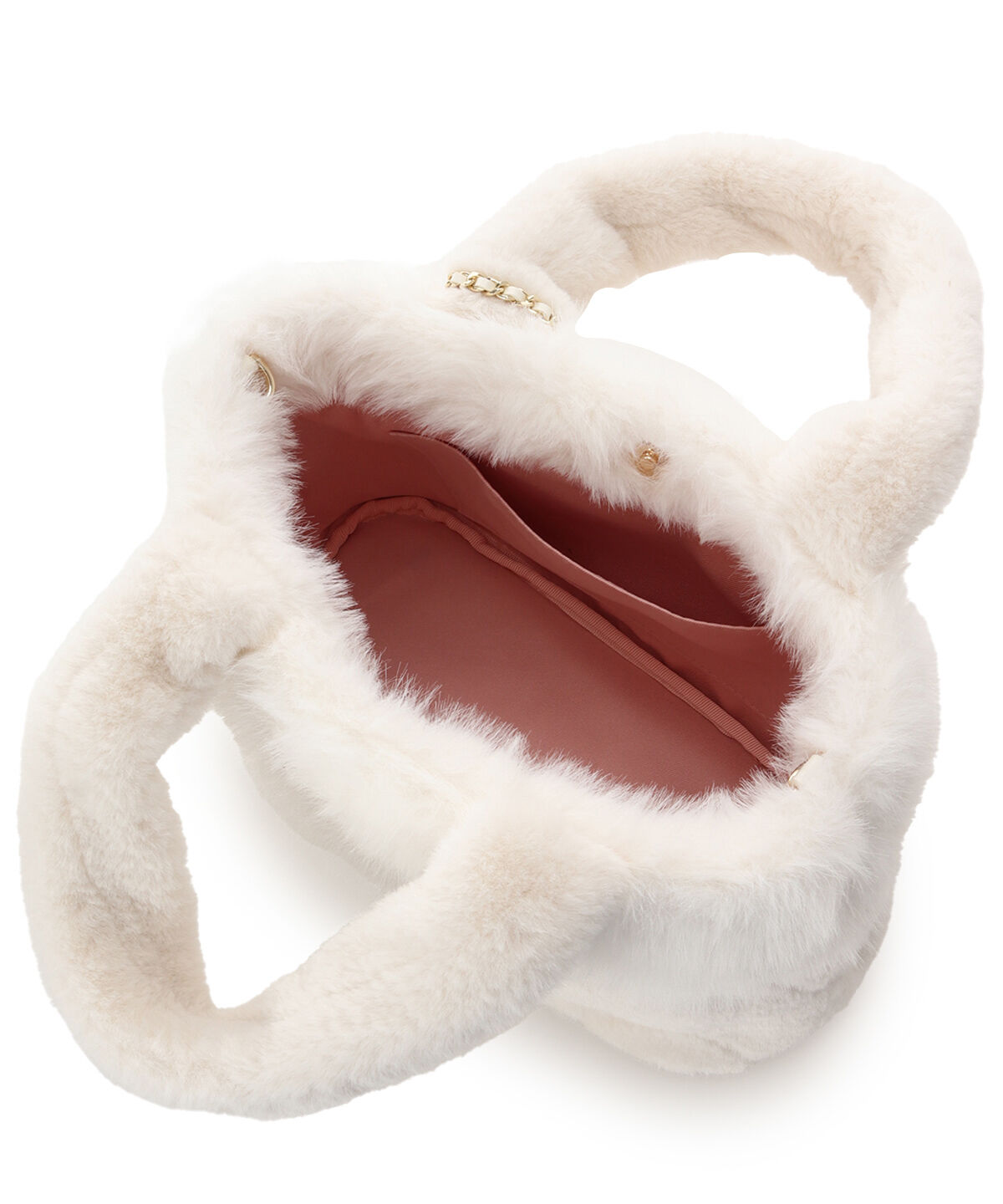 Samantha Thavasa Petit Choice「キルティングファーバッグ」|ショルダー・メッセンジャー|