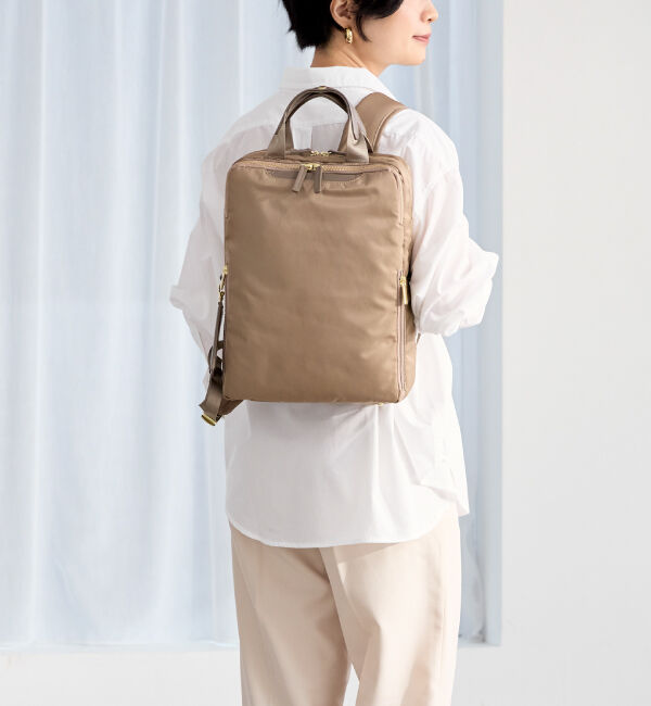 ace.「ace. フィッテム ビジネスリュック レディースビジネス A4 / 13.3インチPC収納 68681」|リュック|