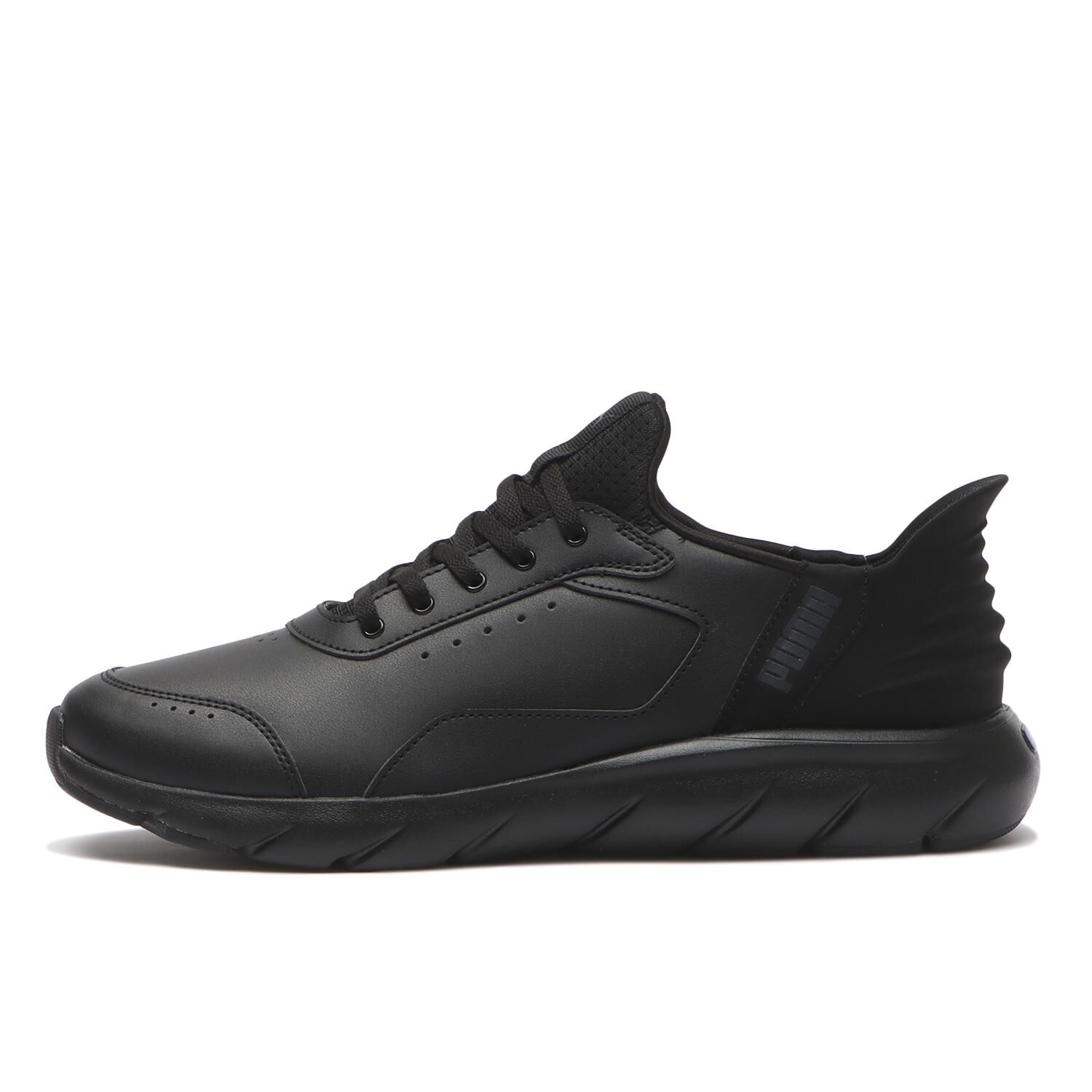 PUMA「【PUMA】SOFTRIDE FLEX LSL EASE IN WD」|スニーカー|ブラック