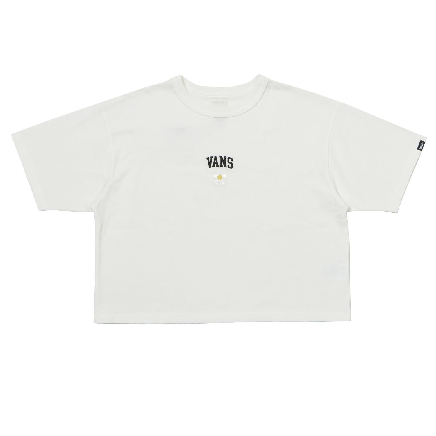 VANS「【VANSｱﾊﾟﾚﾙ(WJ)】W flower logo TEE」|Tシャツ・カットソー|ホワイト