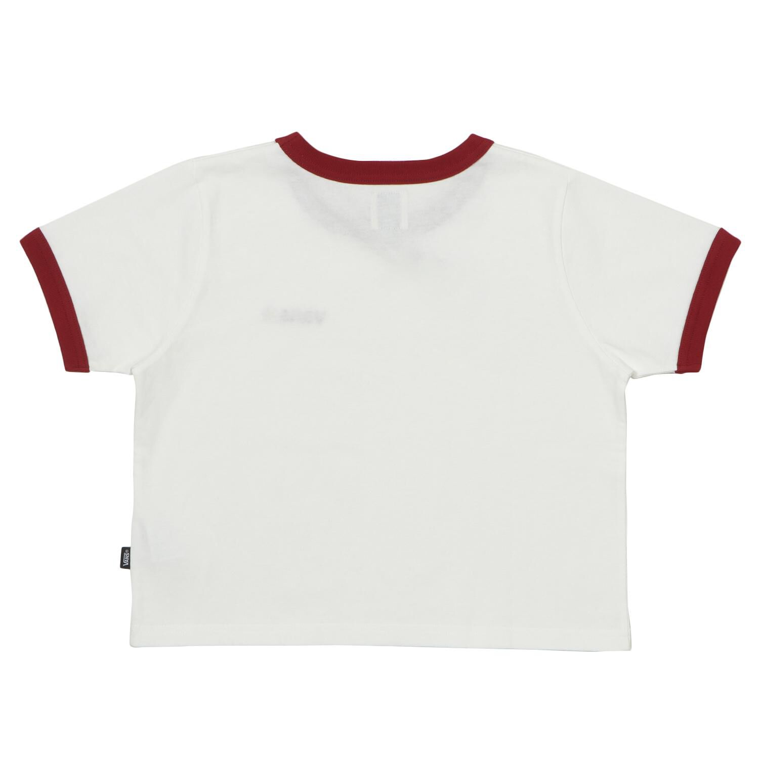 VANS「【VANSｱﾊﾟﾚﾙ(WJ)】W flower logo ringer TEE」|Tシャツ・カットソー|