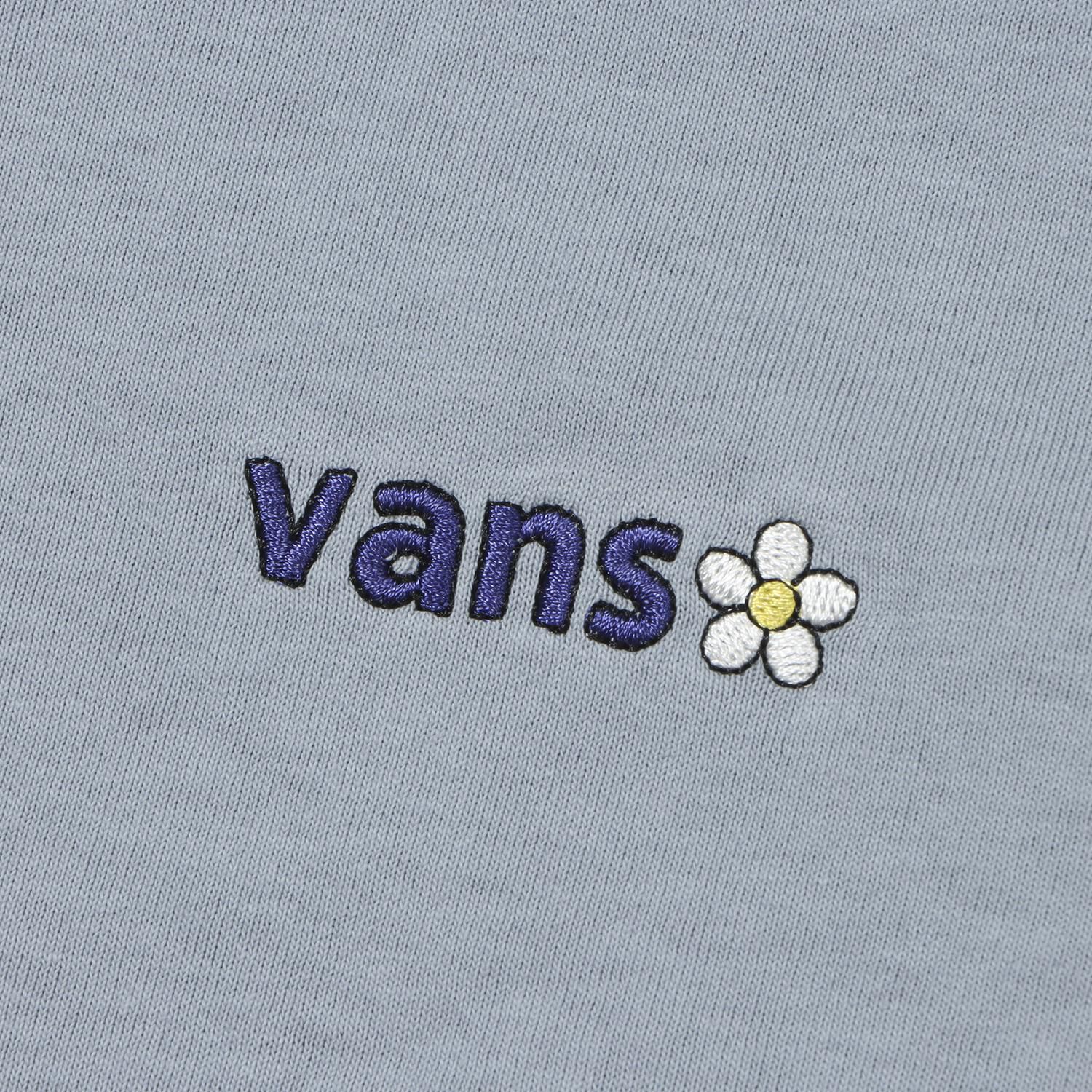 VANS「【VANSｱﾊﾟﾚﾙ(WJ)】W flower logo ringer TEE」|Tシャツ・カットソー|