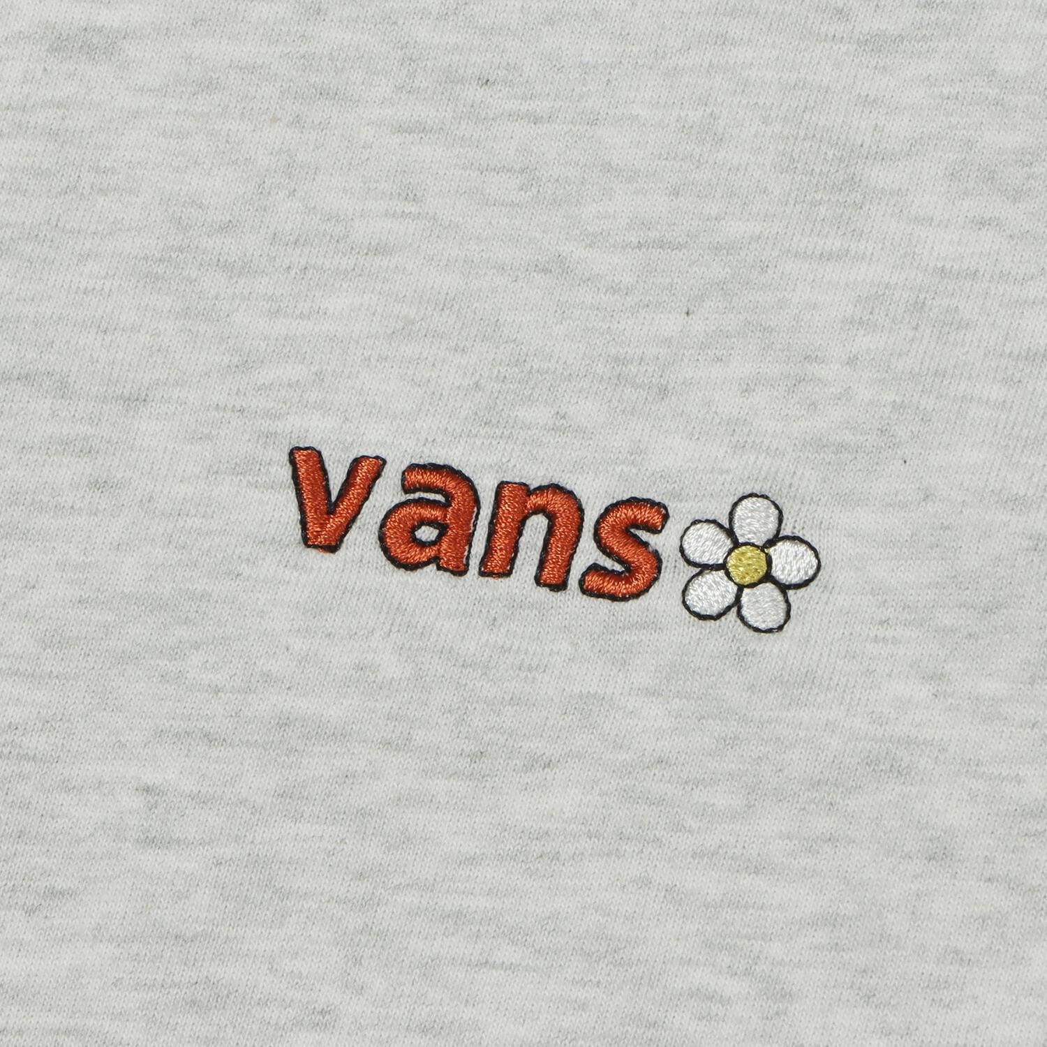 VANS「【VANSｱﾊﾟﾚﾙ(WJ)】W flower logo ringer TEE」|Tシャツ・カットソー|