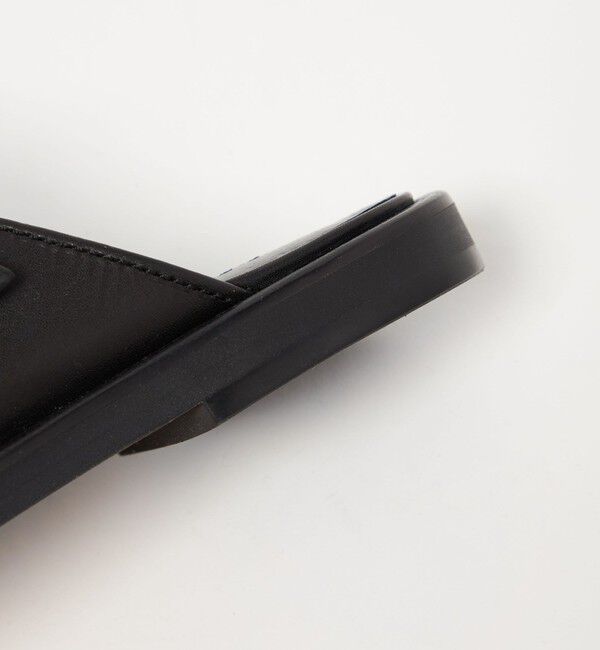 ODETTE E ODILE「オブリークTストラップミュール フラット15&uarr;」|スリッポン|