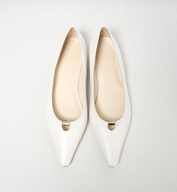 ODETTE E ODILE「レクタングルメタル フラット20&uarr;」|パンプス|