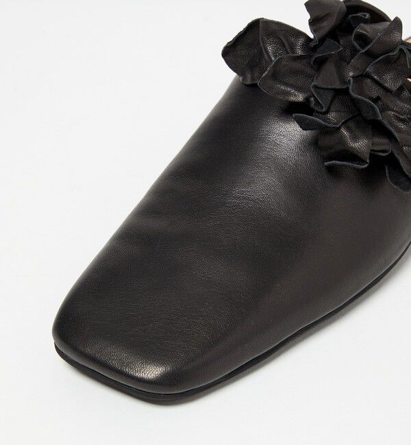 ODETTE E ODILE「コサージュミュール フラット10」|パンプス|