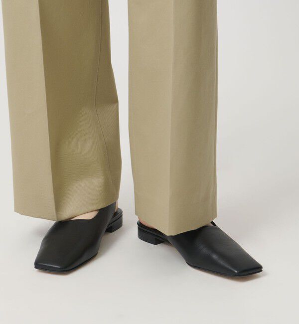 ODETTE E ODILE「スクエアディープバックベルト フラット20&uarr;」|パンプス|