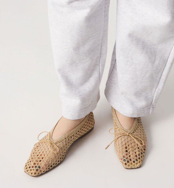 ODETTE E ODILE「ニットバレエ フラット10&uarr;」|バレエシューズ|