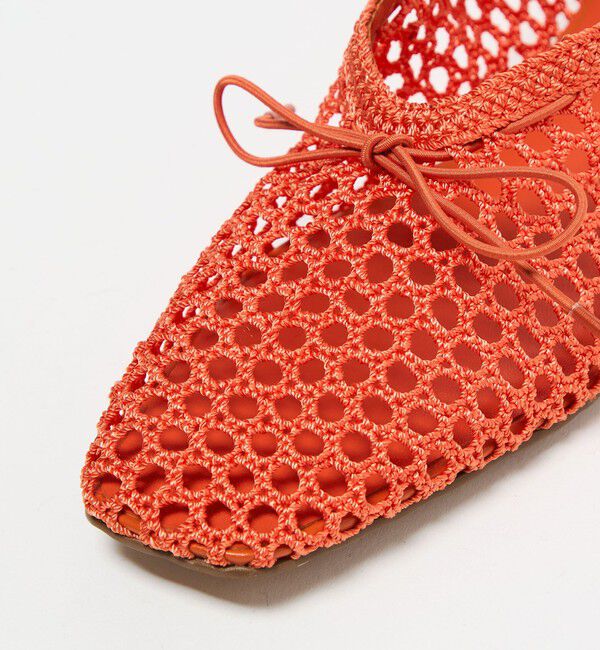 ODETTE E ODILE「ニットバレエ フラット10&uarr;」|バレエシューズ|