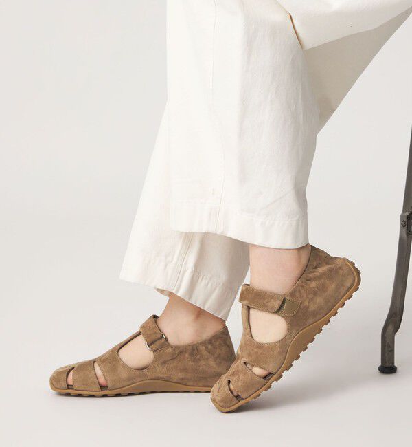 ODETTE E ODILE「ベルクロソフトグルカ フラット10」|パンプス|