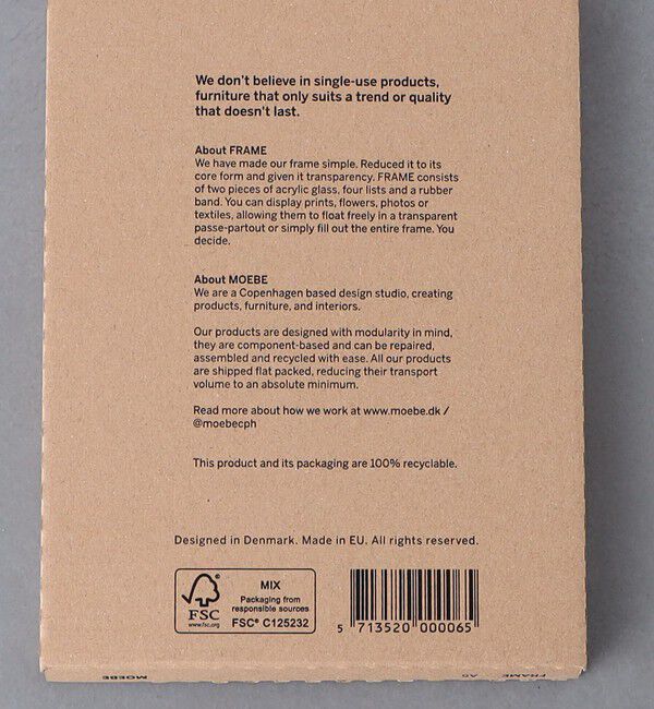 Style for Living「＜MOEBE＞FRAME A5 オーク」|その他|